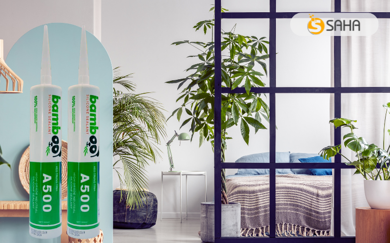 Bamboo Silicone A500 dán vách kính ngăn phòng ngủ Bamboo Silicone A500 dán vách kính ngăn phòng ngủ