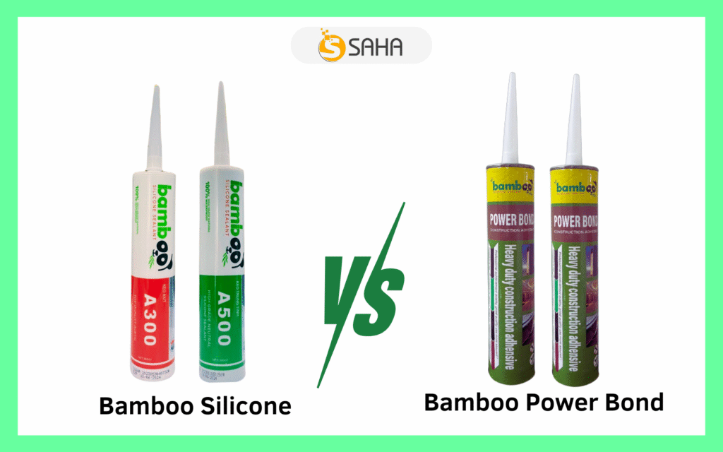 so sánh keo sbamboo power bond và bamboo silicone